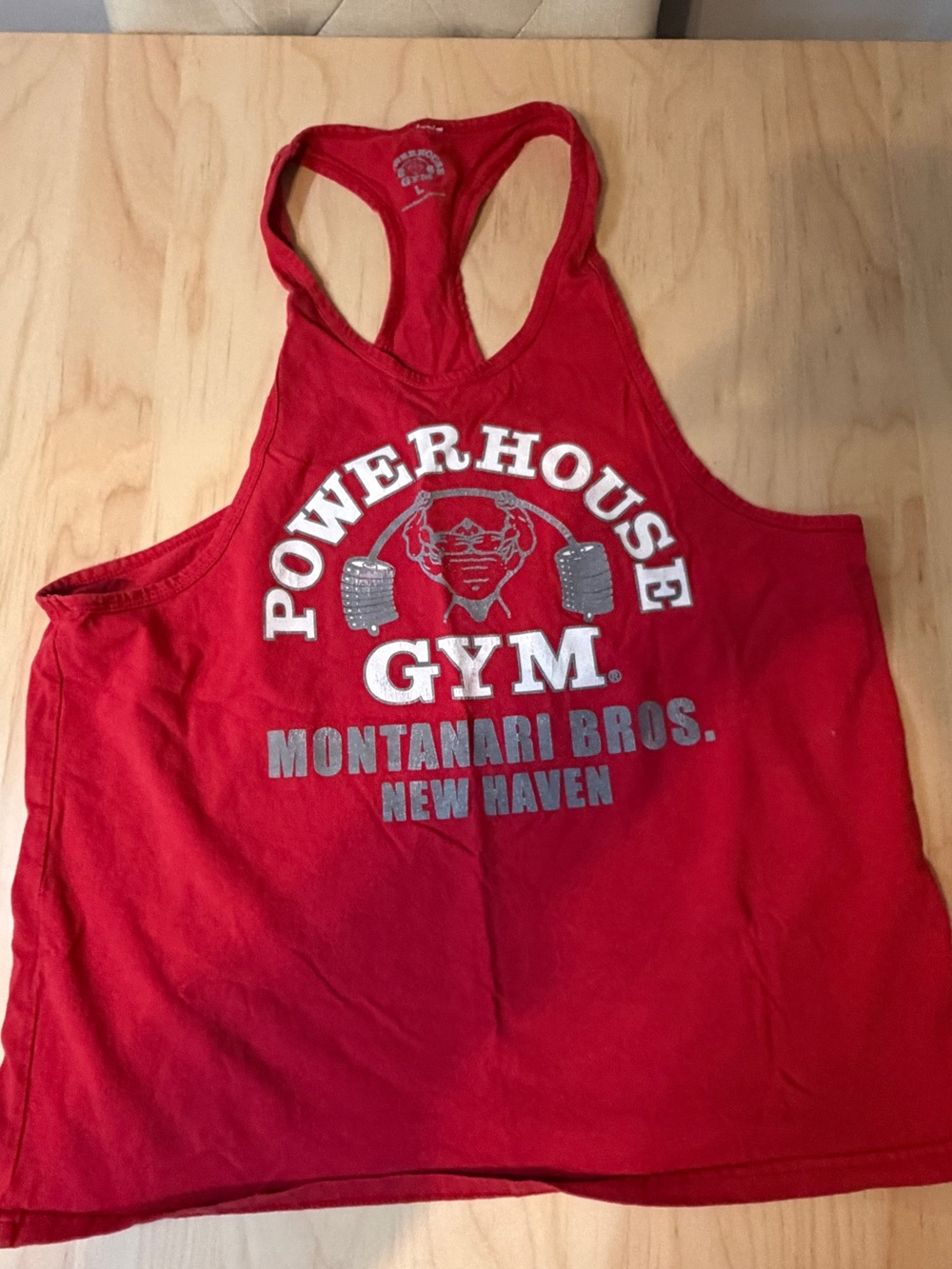 Powerhouse Gym Red Men's Tank Top